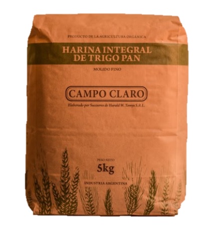 Harina integral de trigo pan 5kg